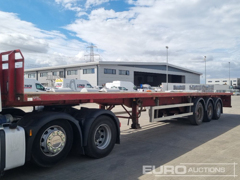 2011 Dennison Tri Axle Flatbed Trailer (Plating Certificate Available) - Semirremolque plataforma/ Caja abierta: foto 1 2011 Dennison Tri Axle Flatbed Trailer (Plating Certificate Available) - Semirremolque plataforma/ Caja abierta: foto 1