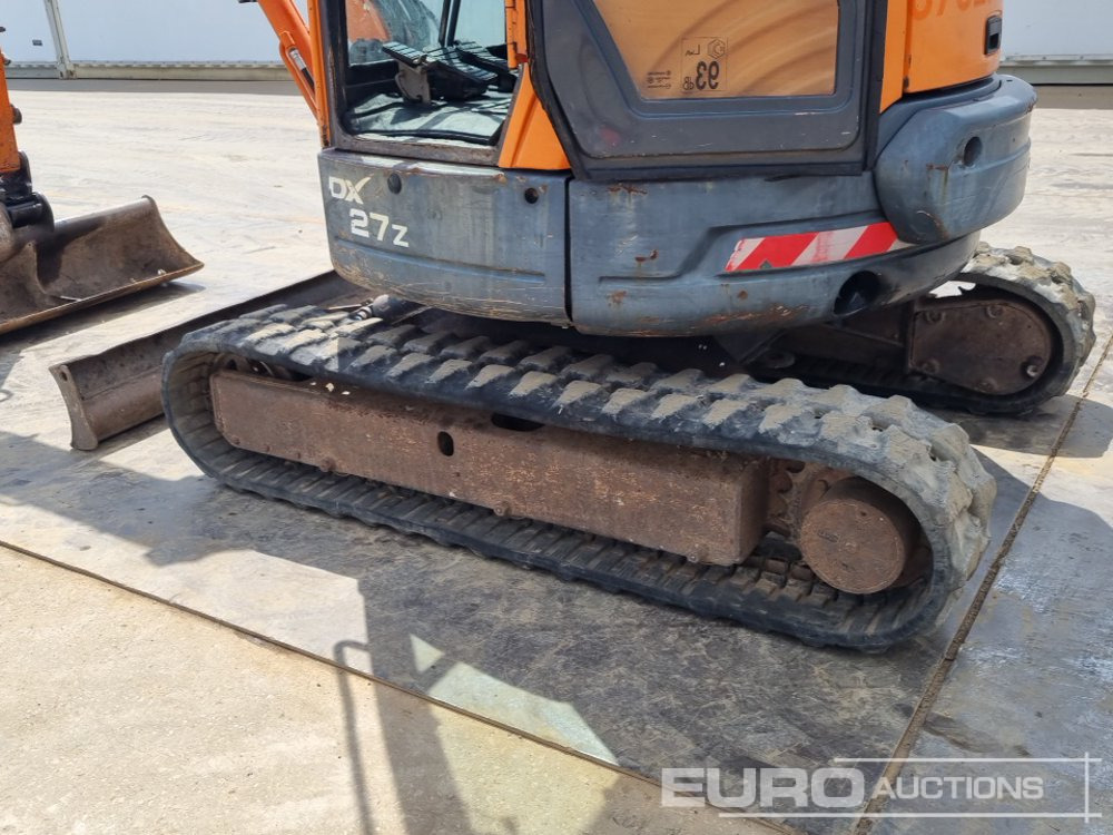 Miniexcavadora 2011 Doosan DX27Z: foto 12