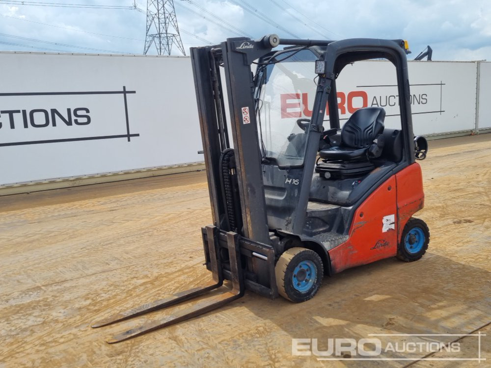 2011 Linde H16T - Carretilla elevadora: foto 1 2011 Linde H16T - Carretilla elevadora: foto 1