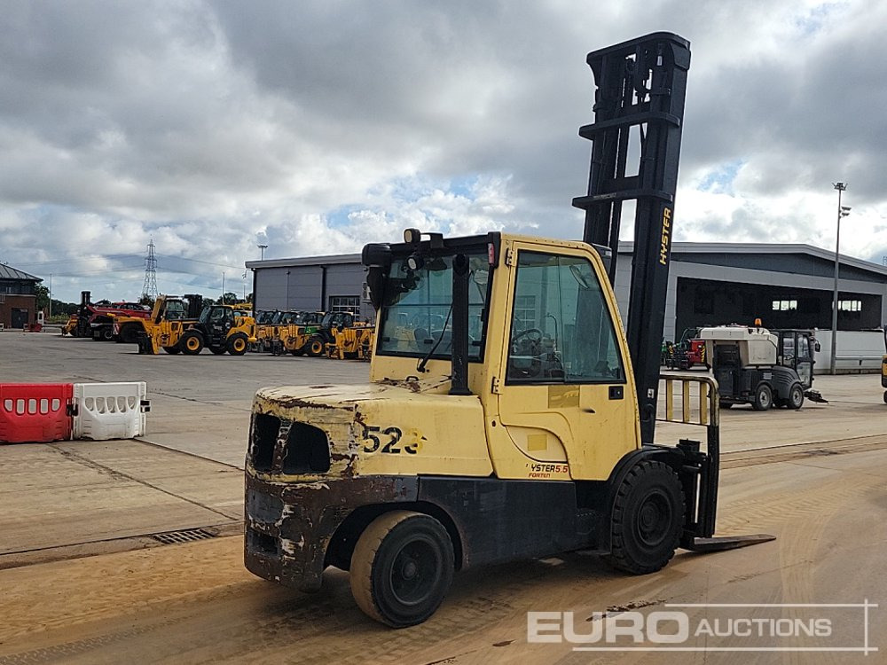2012 Hyster H5.5FT - Carretilla elevadora: foto 5 2012 Hyster H5.5FT - Carretilla elevadora: foto 5