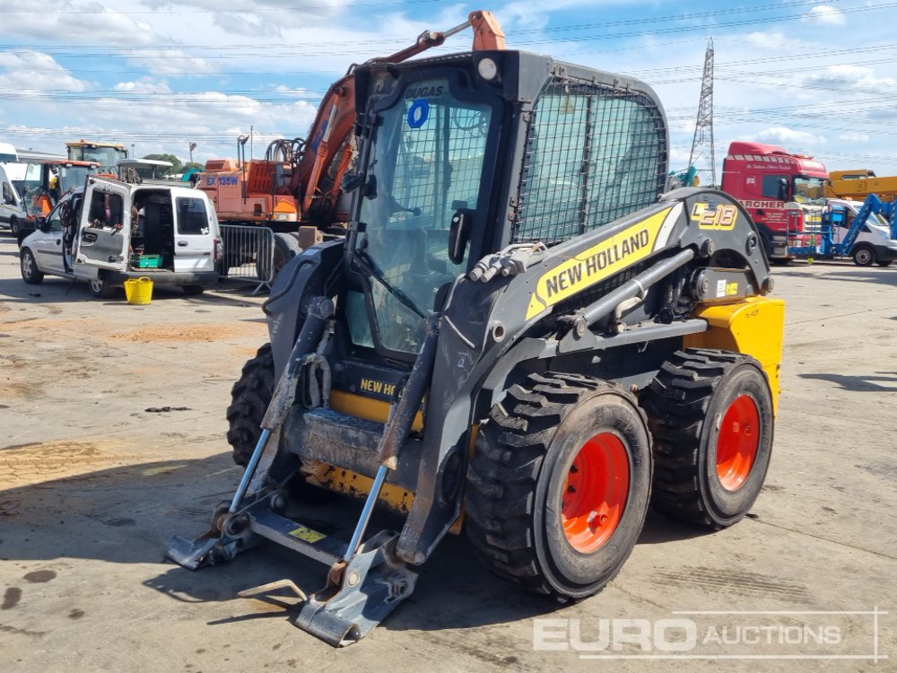 2012 New Holland L218 - Minicargadora: foto 1 2012 New Holland L218 - Minicargadora: foto 1