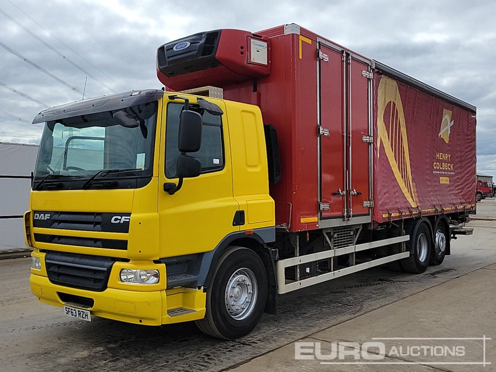2013 DAF CF75.310 - Camión frigorífico: foto 1 2013 DAF CF75.310 - Camión frigorífico: foto 1