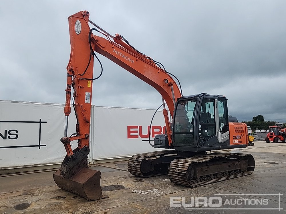 2013 Hitachi ZX130LCN-3 - Excavadora de cadenas: foto 1 2013 Hitachi ZX130LCN-3 - Excavadora de cadenas: foto 1