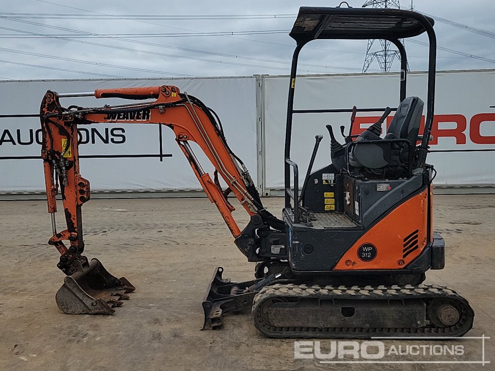 2013 Hitachi ZX17U-2 YLR - Miniexcavadora: foto 2 2013 Hitachi ZX17U-2 YLR - Miniexcavadora: foto 2