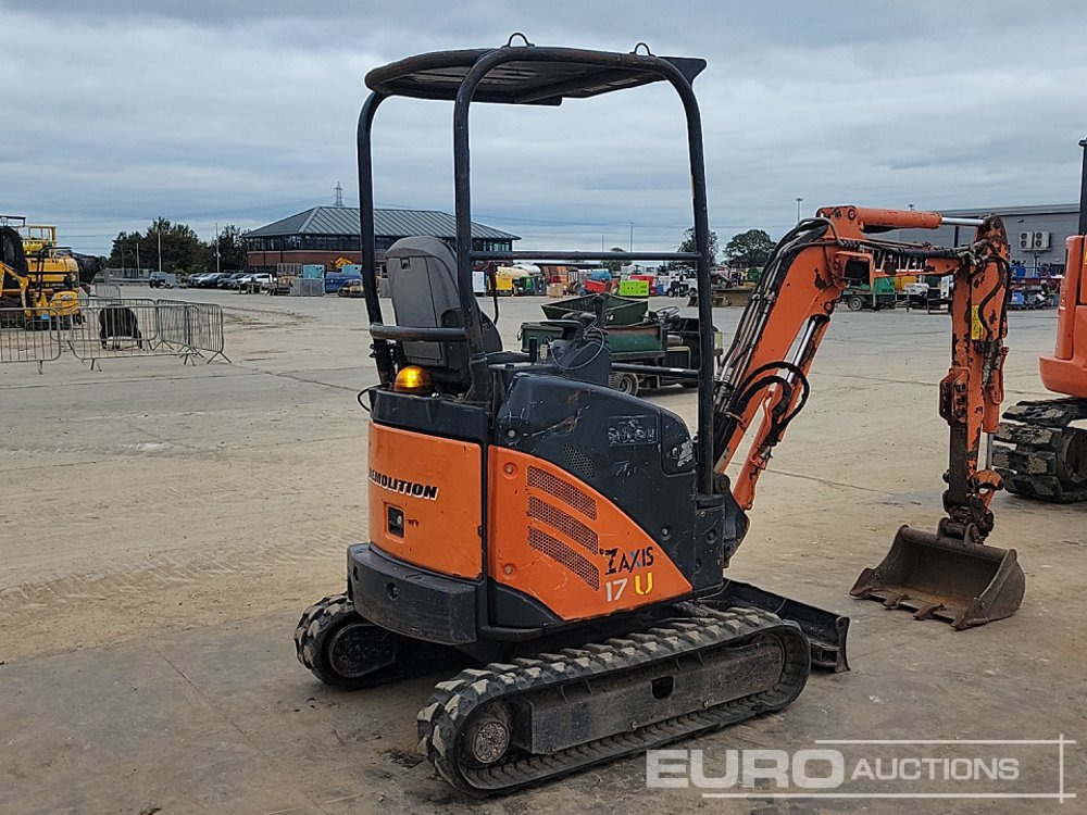 2013 Hitachi ZX17U-2 YLR - Miniexcavadora: foto 5 2013 Hitachi ZX17U-2 YLR - Miniexcavadora: foto 5