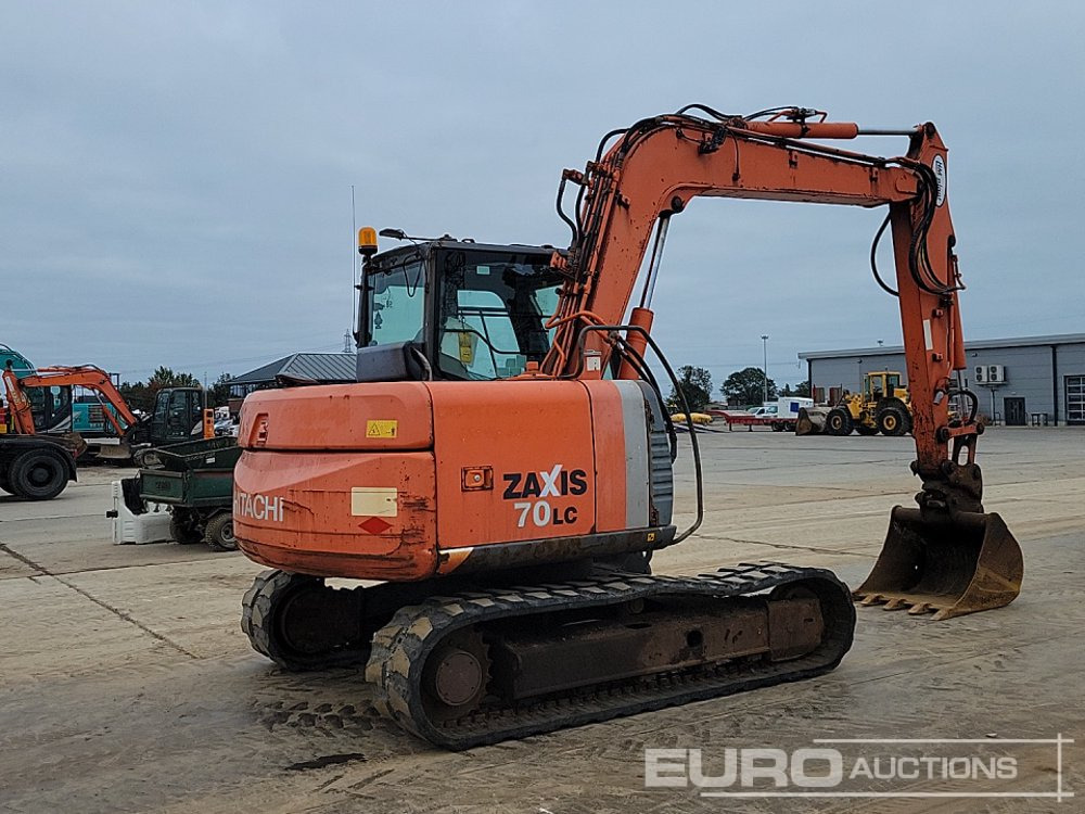 2013 Hitachi ZX70LC-3 - Miniexcavadora: foto 5 2013 Hitachi ZX70LC-3 - Miniexcavadora: foto 5