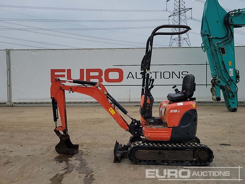 2013 Kubota U10-3 - Miniexcavadora: foto 2 2013 Kubota U10-3 - Miniexcavadora: foto 2