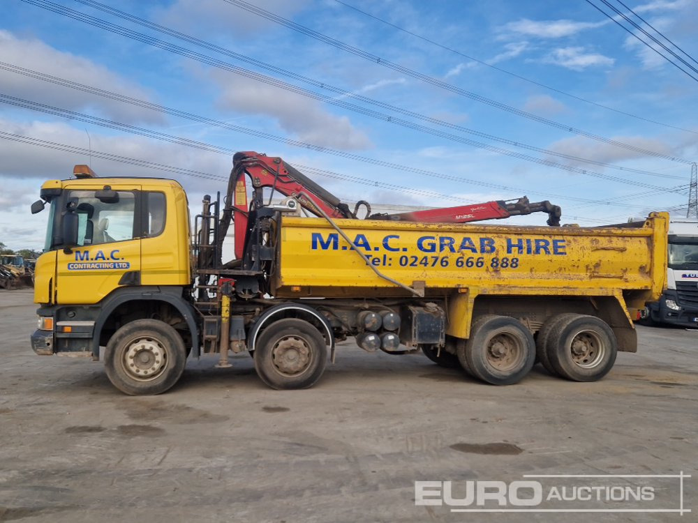2013 Scania P400 - Camión volquete, Camión grúa: foto 2 2013 Scania P400 - Camión volquete, Camión grúa: foto 2