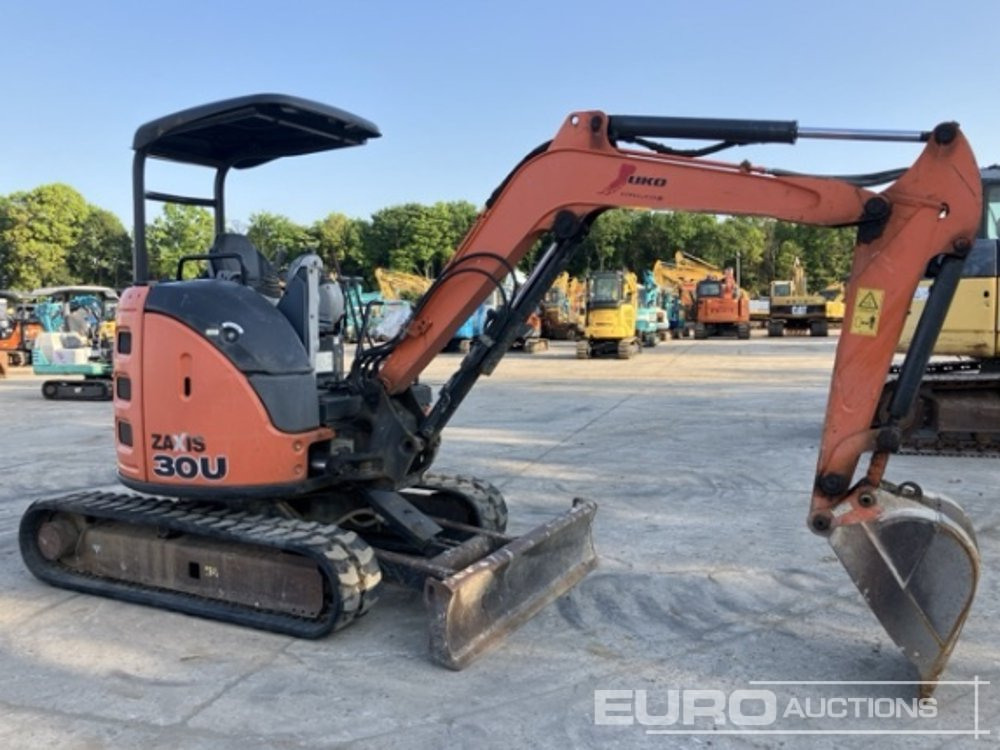 2014 Hitachi ZX30U-5A - Miniexcavadora: foto 5 2014 Hitachi ZX30U-5A - Miniexcavadora: foto 5