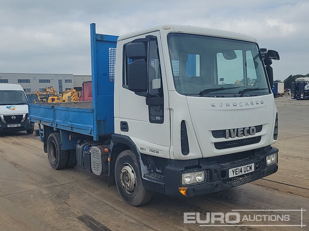 Camión volquete 2014 Iveco 75E16: foto 7