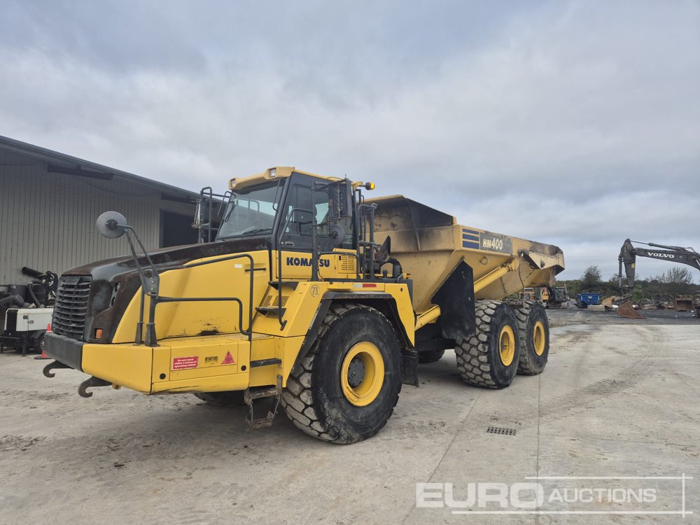 2014 Komatsu HM400-3 - Dúmper articulado: foto 1 2014 Komatsu HM400-3 - Dúmper articulado: foto 1
