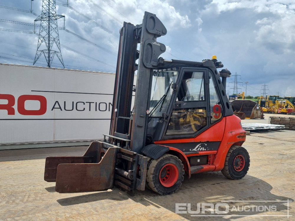2014 Linde H70D-02 - Carretilla elevadora: foto 1 2014 Linde H70D-02 - Carretilla elevadora: foto 1