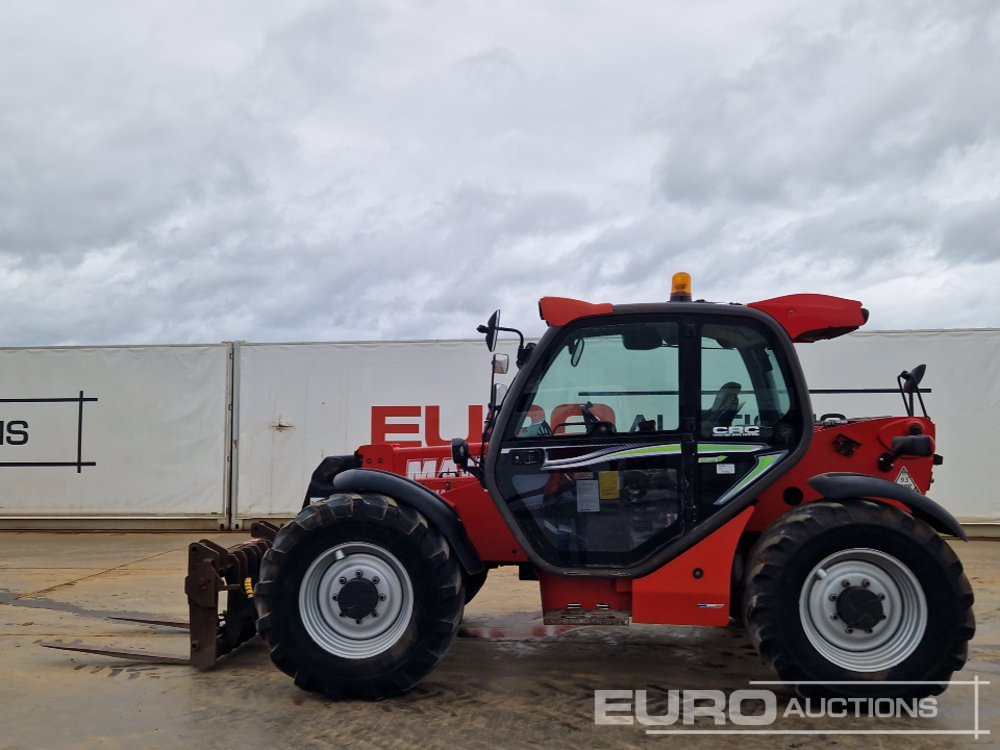 2014 Manitou MT735-120 - Manipulador telescópico: foto 2 2014 Manitou MT735-120 - Manipulador telescópico: foto 2