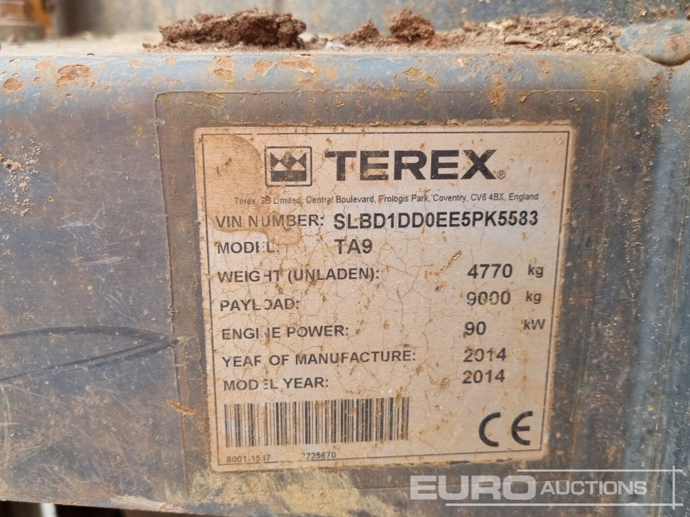 Minidumper 2014 Terex TA9: foto 36