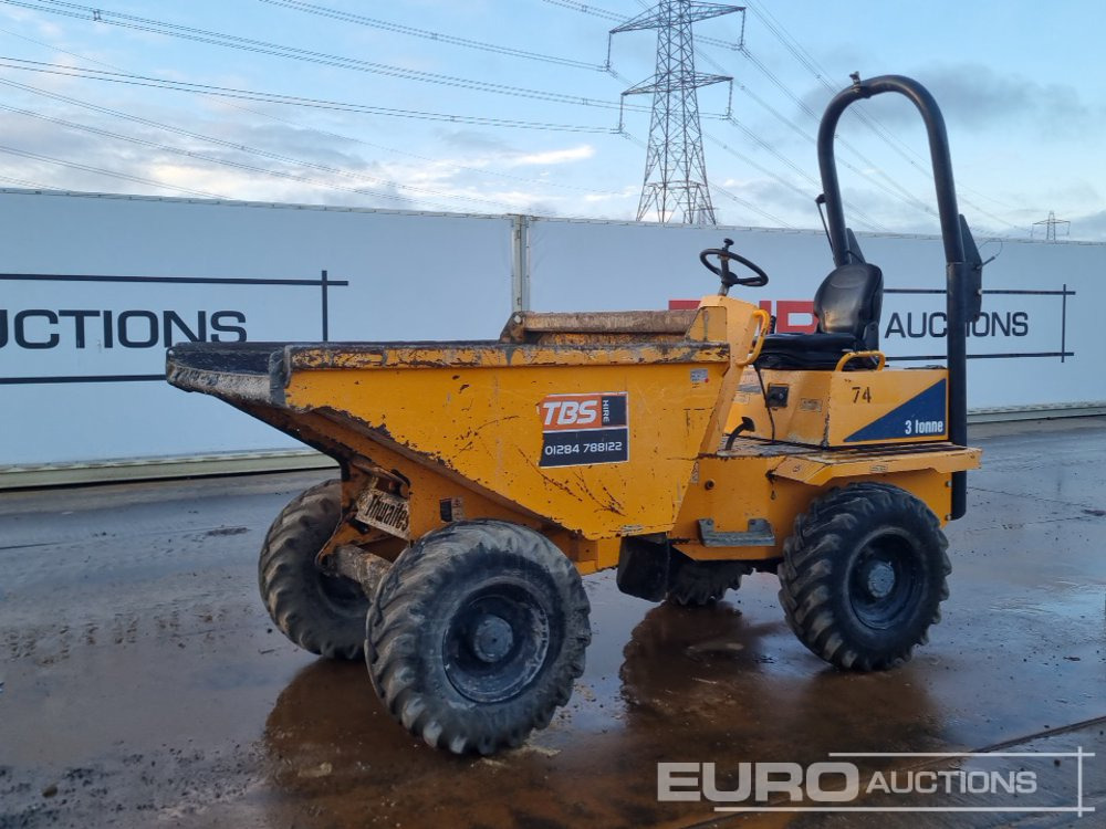 2014 Thwaites 3 Ton - Minidumper: foto 1 2014 Thwaites 3 Ton - Minidumper: foto 1