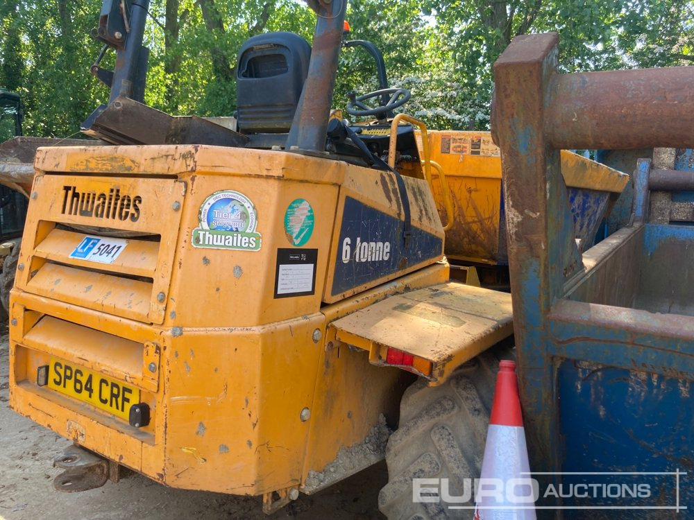 2014 Thwaites 6 Ton - Minidumper: foto 2 2014 Thwaites 6 Ton - Minidumper: foto 2