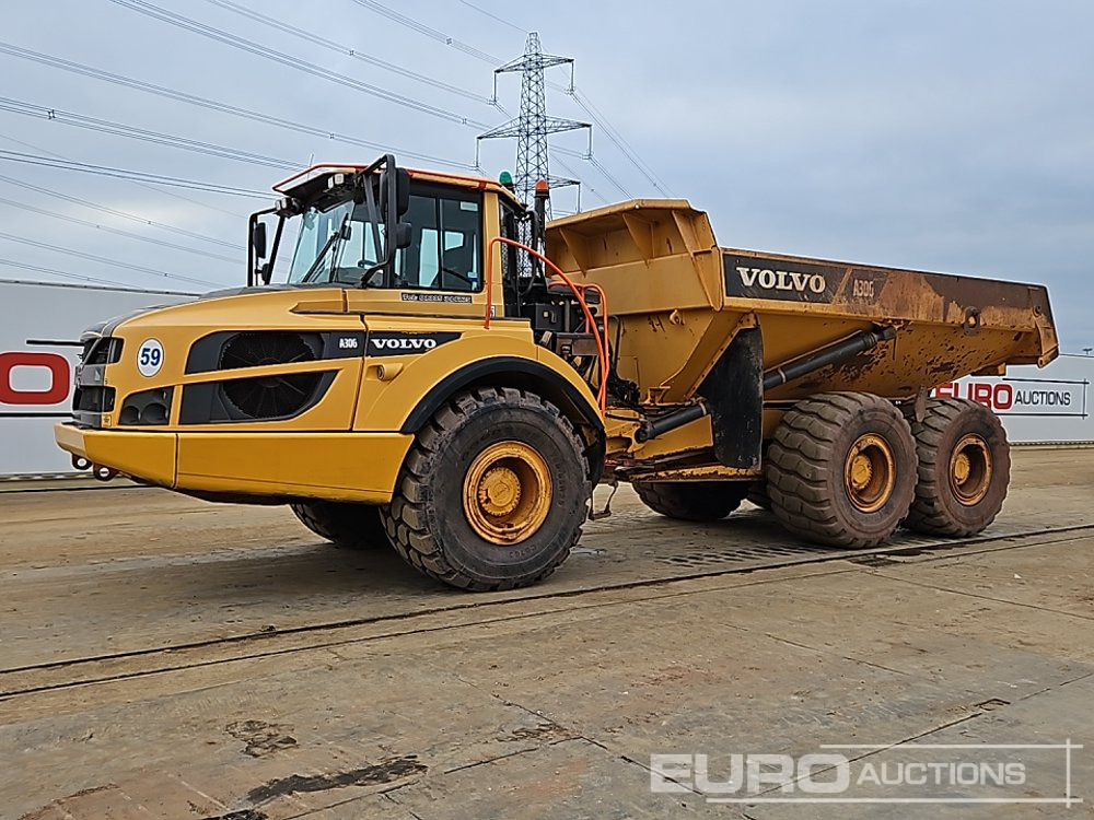 2014 Volvo A30G - Dúmper articulado: foto 1 2014 Volvo A30G - Dúmper articulado: foto 1