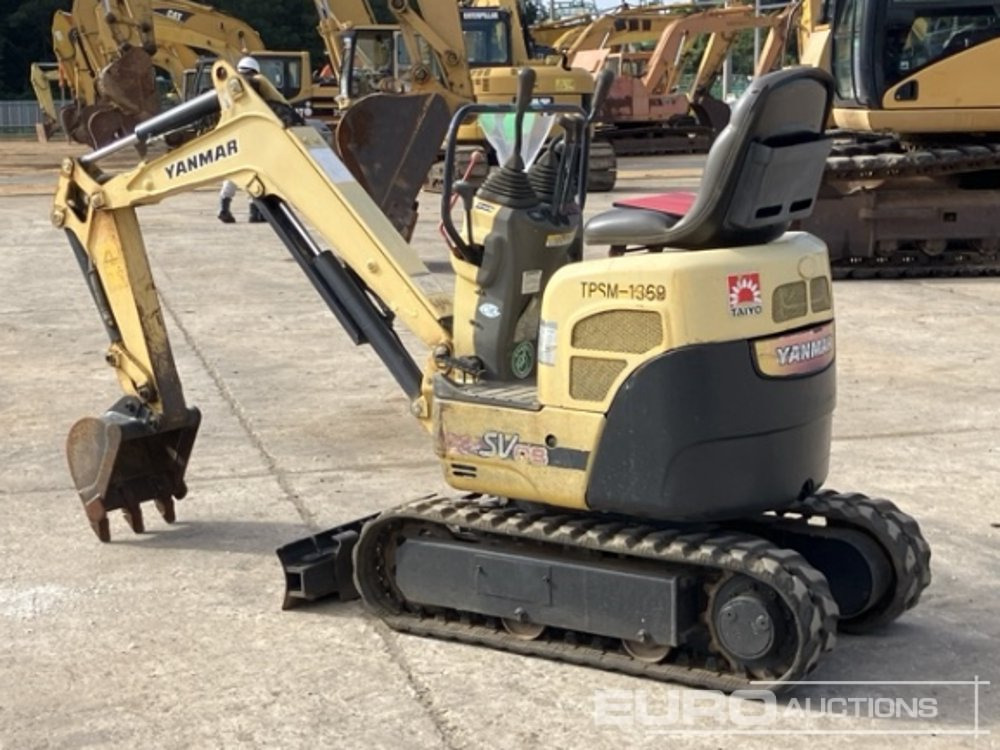 2014 Yanmar SV08-1A (S) - Miniexcavadora: foto 4 2014 Yanmar SV08-1A (S) - Miniexcavadora: foto 4