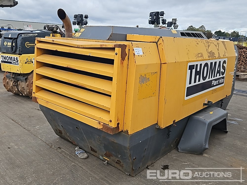 2015 Atlas Copco XAHS186 375CFM - Compresor de aire: foto 2 2015 Atlas Copco XAHS186 375CFM - Compresor de aire: foto 2