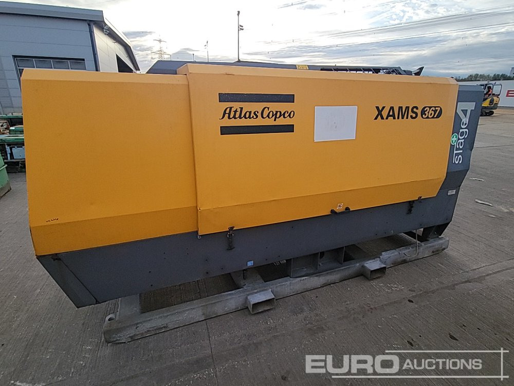 2015 Atlas Copco XAMS367 - Compresor de aire: foto 2 2015 Atlas Copco XAMS367 - Compresor de aire: foto 2