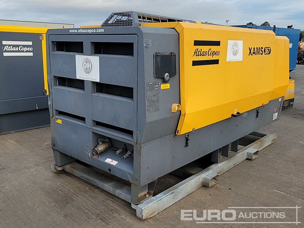 2015 Atlas Copco XAMS367 - Compresor de aire: foto 5 2015 Atlas Copco XAMS367 - Compresor de aire: foto 5