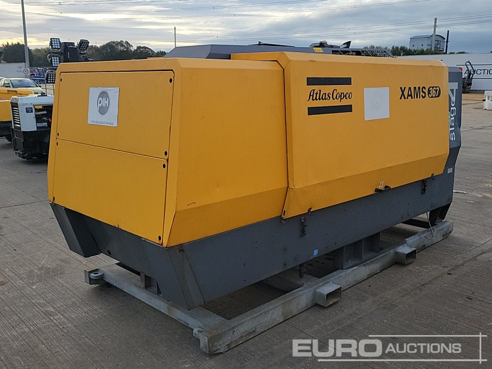 2015 Atlas Copco XAMS367 - Compresor de aire: foto 1 2015 Atlas Copco XAMS367 - Compresor de aire: foto 1