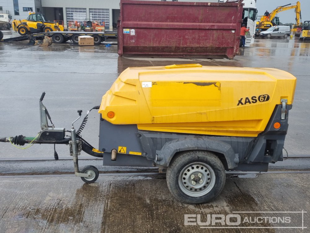 2015 Atlas Copco XAS67KD 130CFM - Compresor de aire: foto 2 2015 Atlas Copco XAS67KD 130CFM - Compresor de aire: foto 2