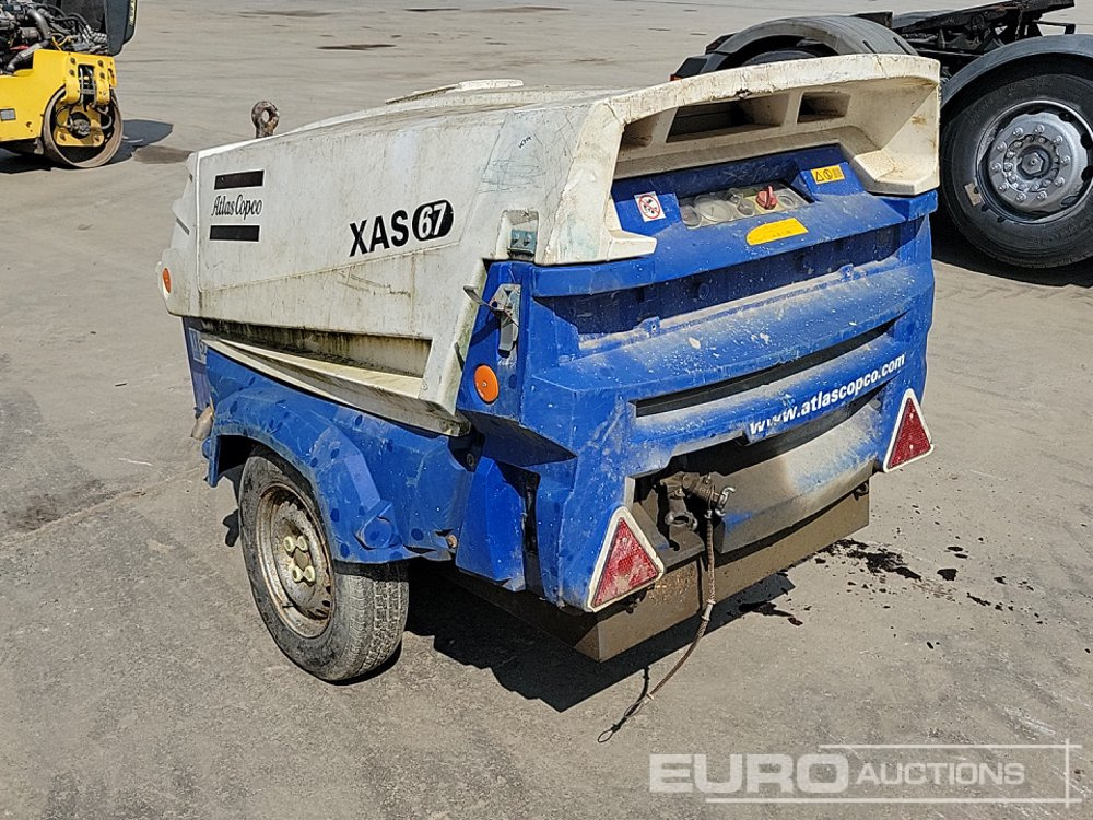 2015 Atlas Copco XAS67KD - Compresor de aire: foto 3 2015 Atlas Copco XAS67KD - Compresor de aire: foto 3