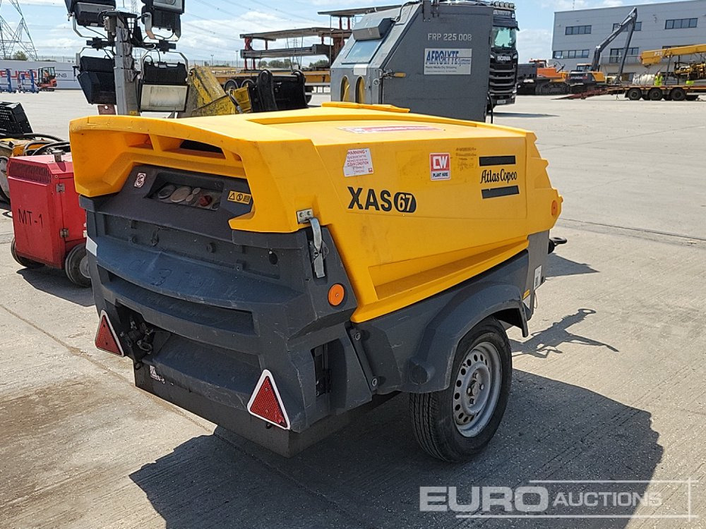 2015 Atlas Copco XAS67KD - Compresor de aire: foto 5 2015 Atlas Copco XAS67KD - Compresor de aire: foto 5
