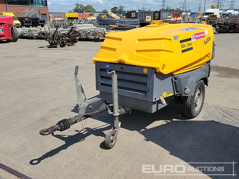 2015 Atlas Copco XAS67KD - Compresor de aire: foto 1 2015 Atlas Copco XAS67KD - Compresor de aire: foto 1