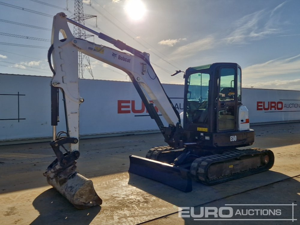 2015 Bobcat E50 - Miniexcavadora: foto 1 2015 Bobcat E50 - Miniexcavadora: foto 1