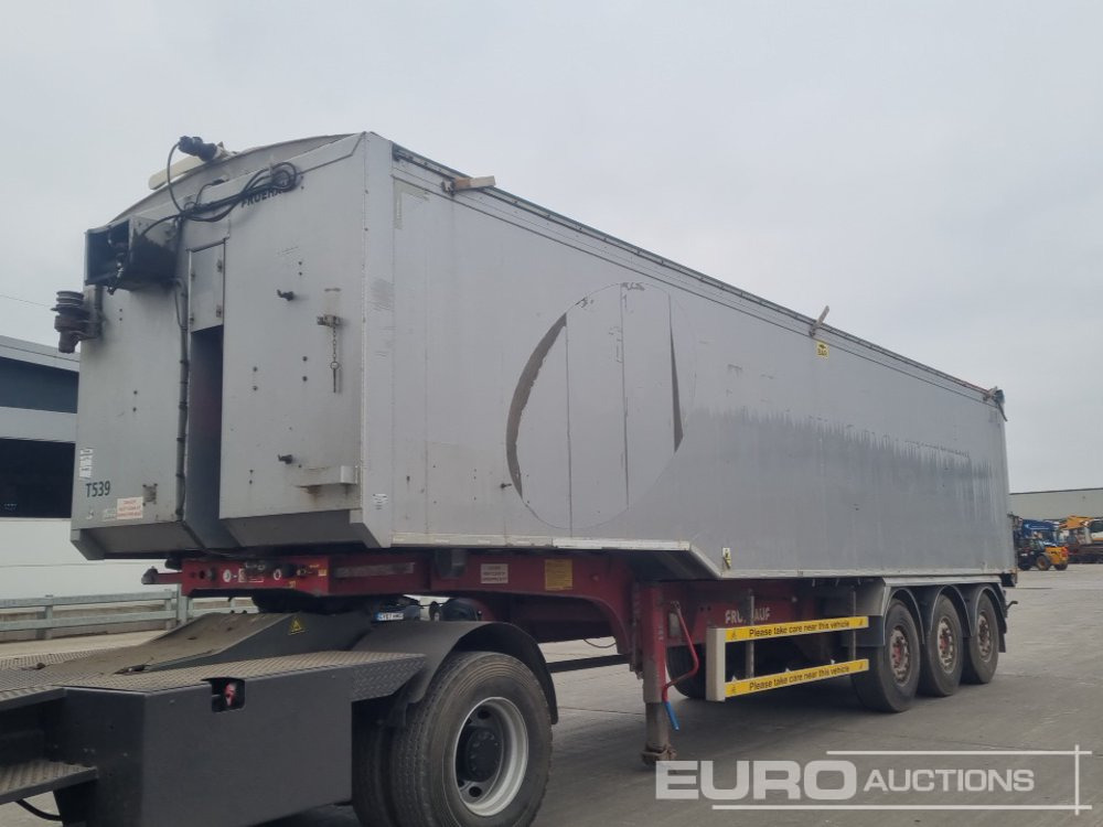 2015 Fruehauf Tri Axle Bulk Tipping Trailer, Easy Sheet - Semirremolque volquete: foto 1 2015 Fruehauf Tri Axle Bulk Tipping Trailer, Easy Sheet - Semirremolque volquete: foto 1