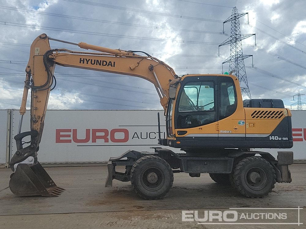 2015 Hyundai R140W-9A - Excavadora de ruedas: foto 2 2015 Hyundai R140W-9A - Excavadora de ruedas: foto 2