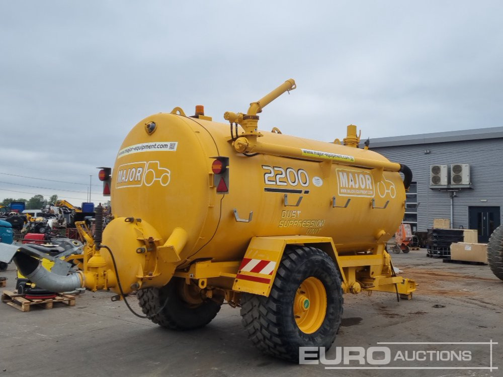 2015 Major PTO Driven Single Axle Sprung Draw Bar Dust Supression Unit - Remolque agrícola: foto 5 2015 Major PTO Driven Single Axle Sprung Draw Bar Dust Supression Unit - Remolque agrícola: foto 5