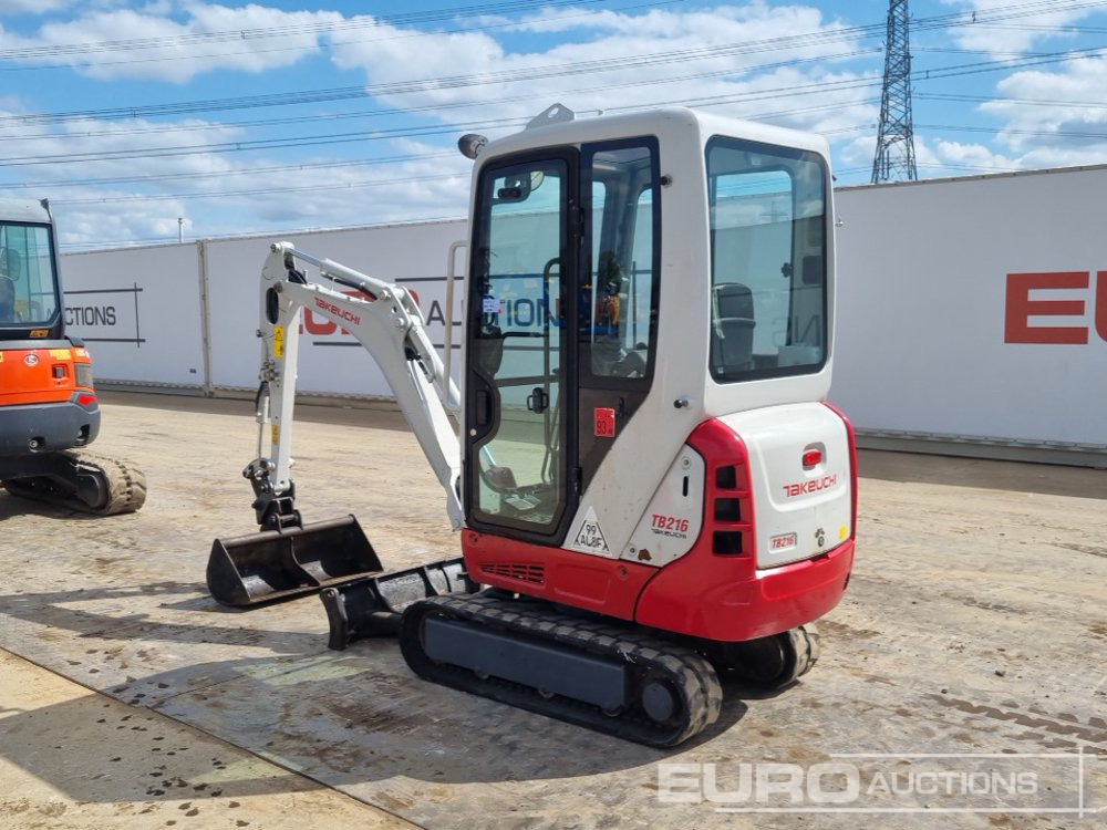 2015 Takeuchi TB216 - Miniexcavadora: foto 3 2015 Takeuchi TB216 - Miniexcavadora: foto 3