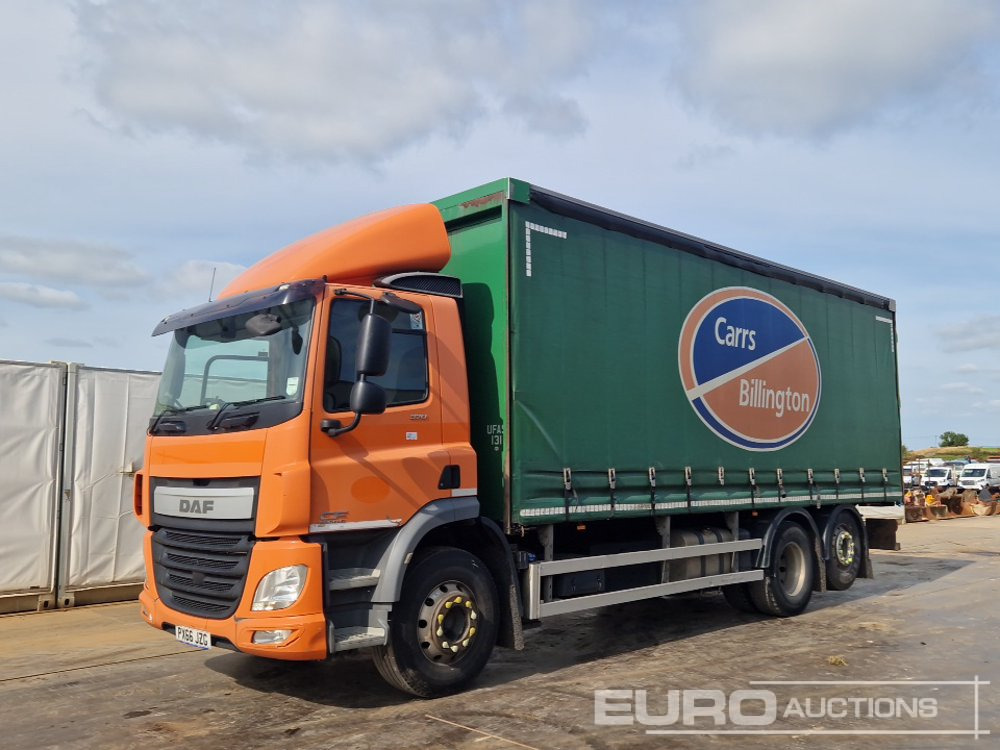 2016 DAF CF370 - Camión lona: foto 1 2016 DAF CF370 - Camión lona: foto 1