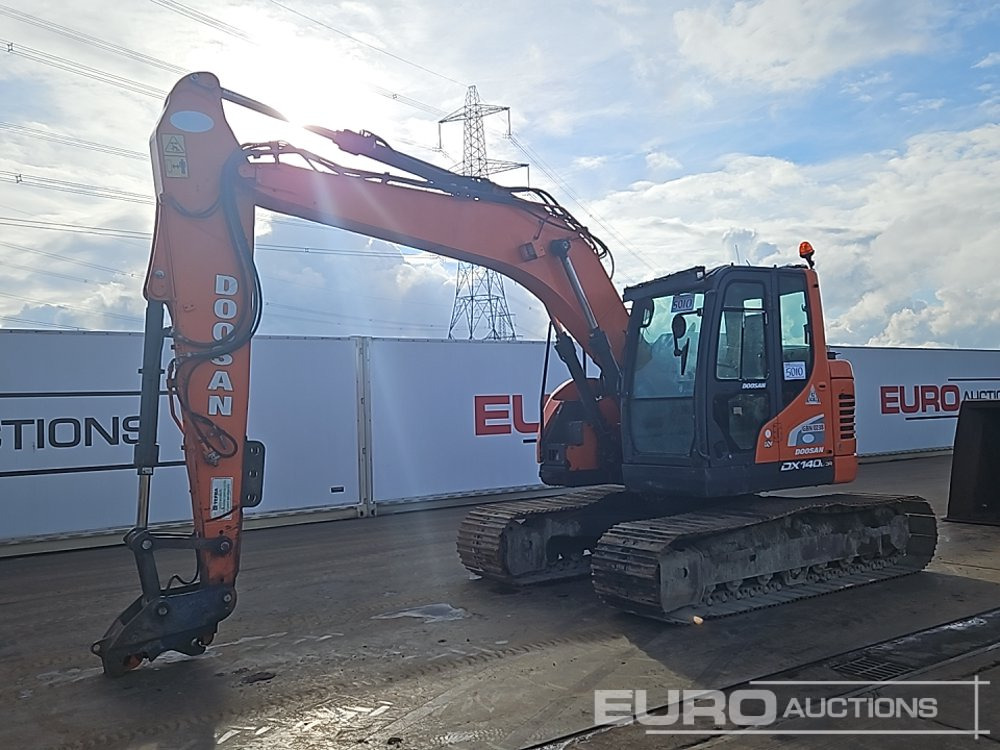 2016 Doosan DX140LCR -5 - Excavadora de cadenas: foto 1 2016 Doosan DX140LCR -5 - Excavadora de cadenas: foto 1