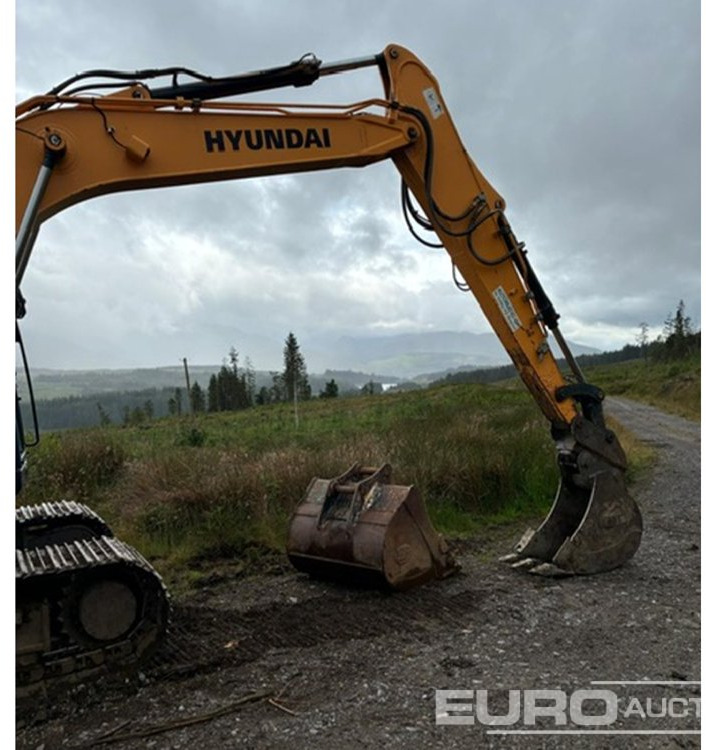 Excavadora de cadenas 2016 Hyundai HX140L: foto 6