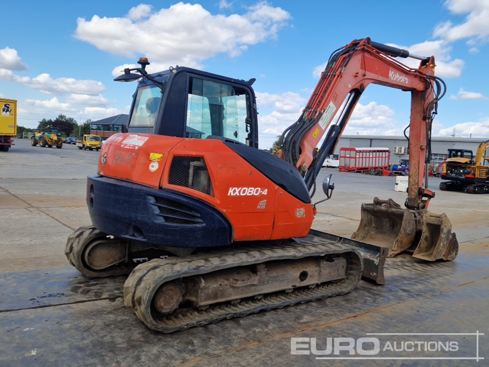 2016 Kubota KX080-4 - Miniexcavadora: foto 5 2016 Kubota KX080-4 - Miniexcavadora: foto 5
