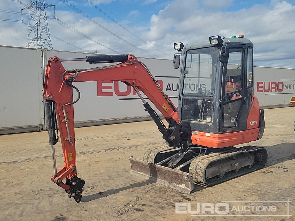 2016 Kubota KX61-3 - Miniexcavadora: foto 1 2016 Kubota KX61-3 - Miniexcavadora: foto 1