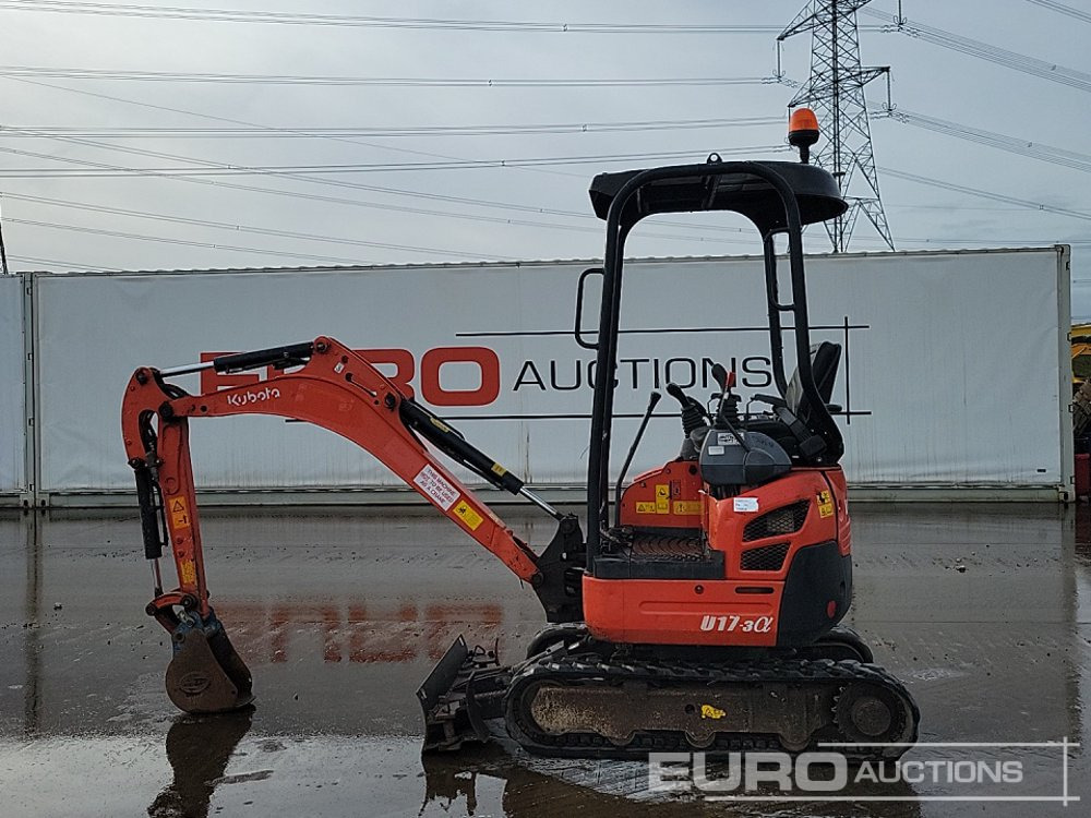 2016 Kubota U17-3A - Miniexcavadora: foto 2 2016 Kubota U17-3A - Miniexcavadora: foto 2
