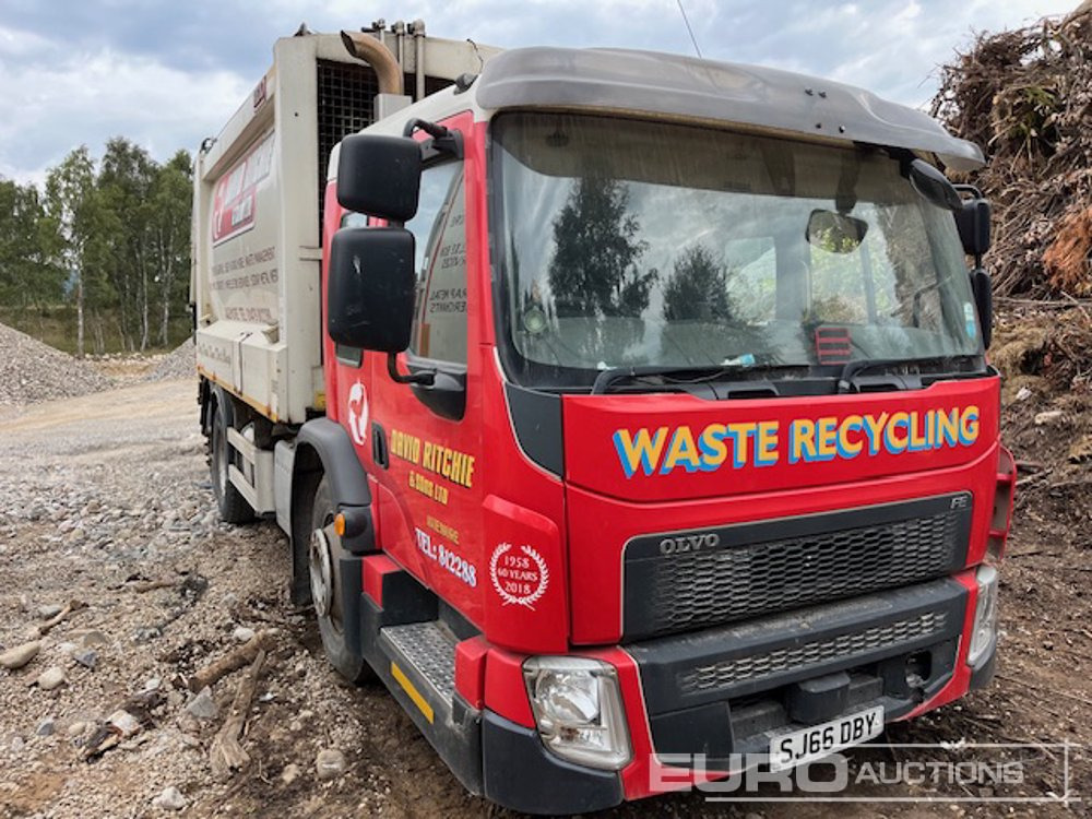 Camión de basura 2016 Volvo FE 62R: foto 19