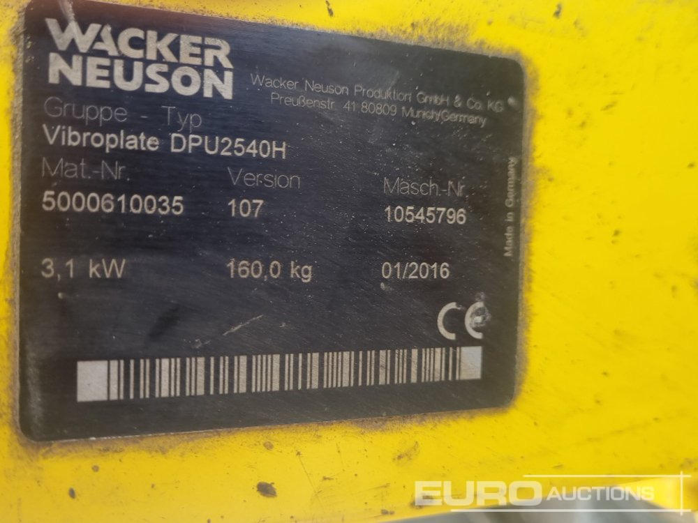 Construcción de carreteras 2016 Wacker Neuson DPU2540H: foto 11