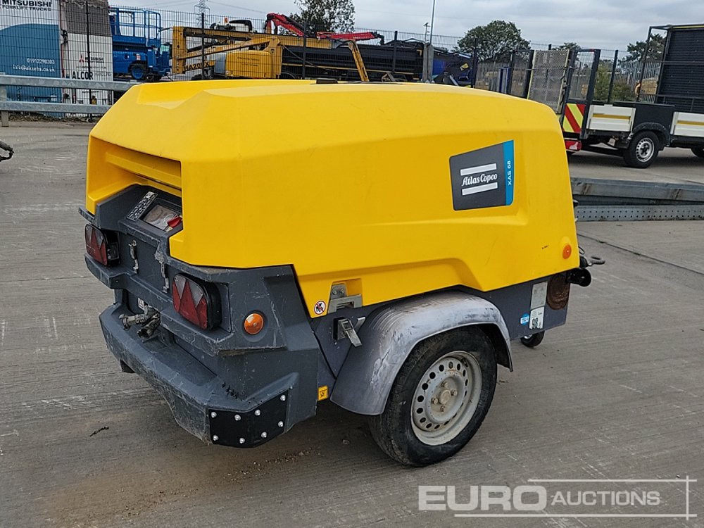2017 Atlas Copco XAS68 - Compresor de aire: foto 5 2017 Atlas Copco XAS68 - Compresor de aire: foto 5