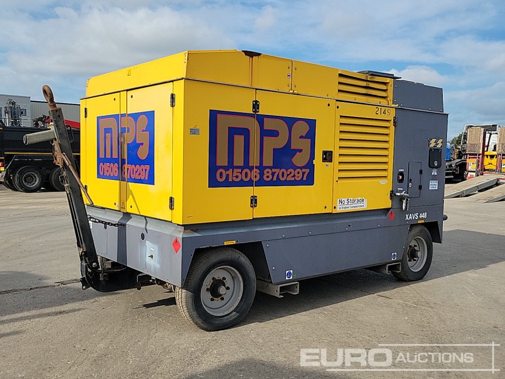 2017 Atlas Copco XAVS 448 890CFM - Compresor de aire: foto 1 2017 Atlas Copco XAVS 448 890CFM - Compresor de aire: foto 1