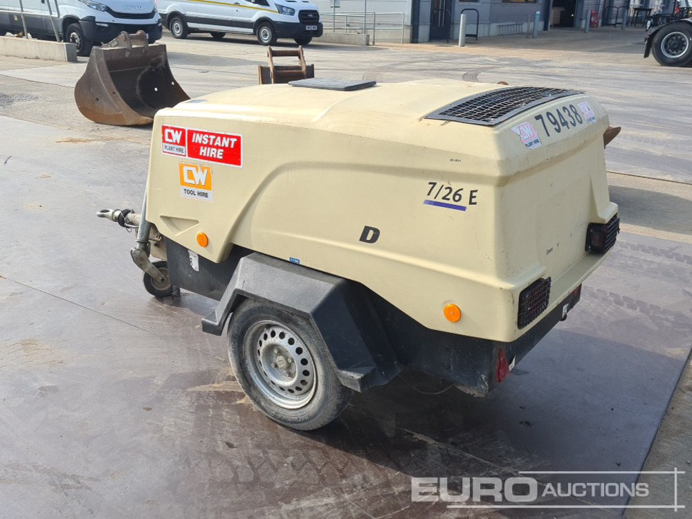 2017 Doosan 7/26E+ - Compresor de aire: foto 3 2017 Doosan 7/26E+ - Compresor de aire: foto 3