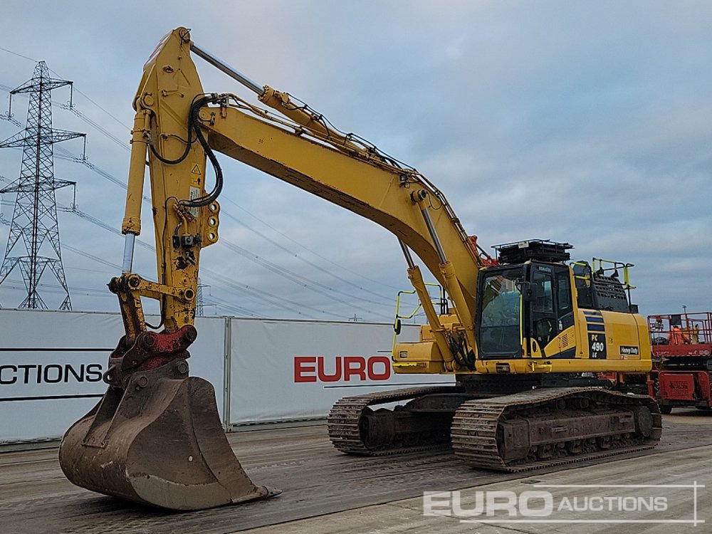 2017 Komatsu PC490LC-11 - Excavadora de cadenas: foto 1 2017 Komatsu PC490LC-11 - Excavadora de cadenas: foto 1