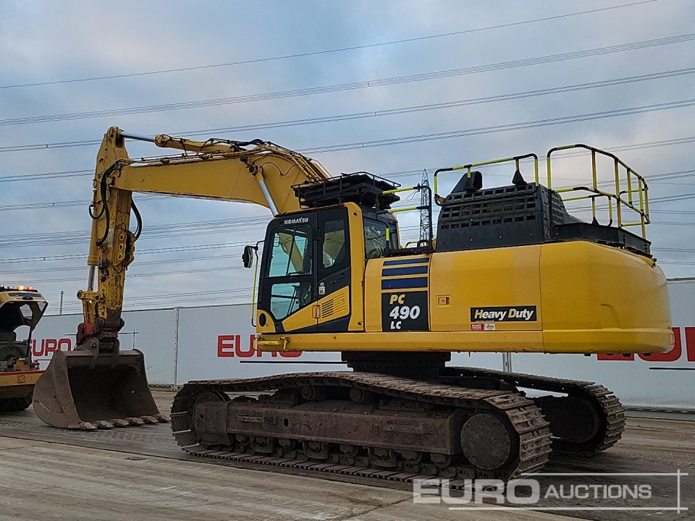 2017 Komatsu PC490LC-11 - Excavadora de cadenas: foto 3 2017 Komatsu PC490LC-11 - Excavadora de cadenas: foto 3
