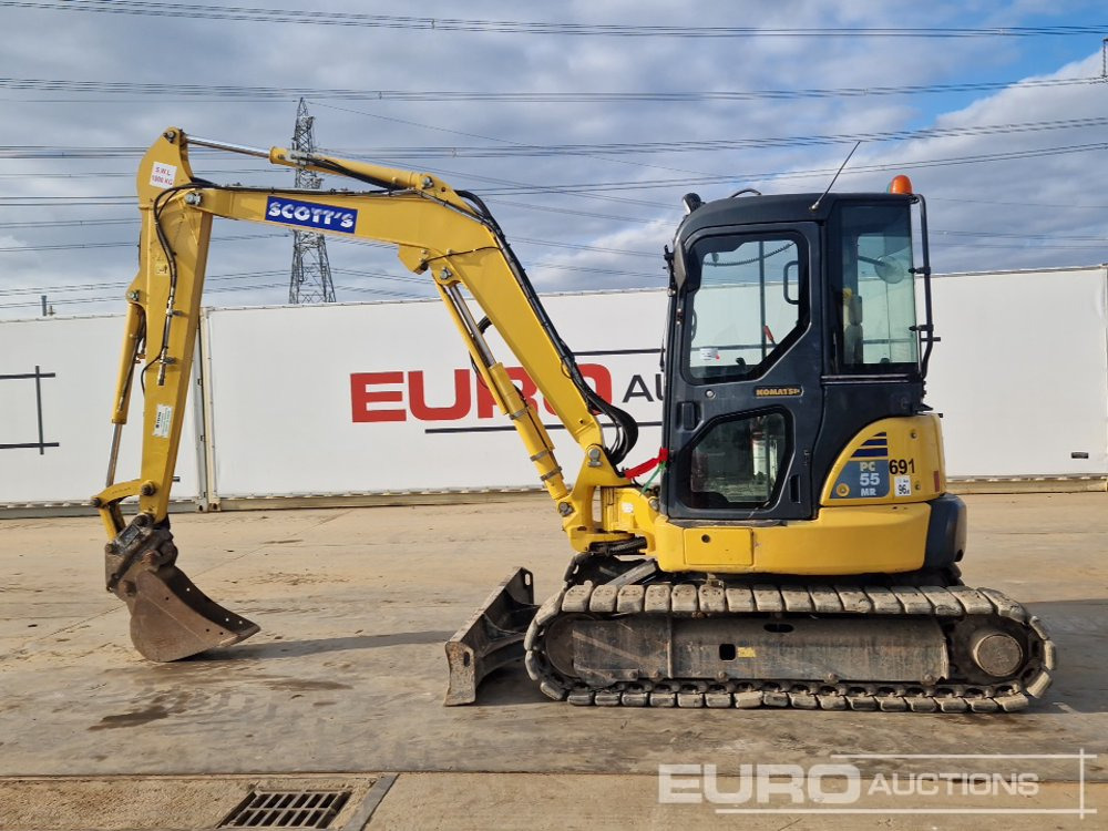 2017 Komatsu PC55MR-3 - Miniexcavadora: foto 2 2017 Komatsu PC55MR-3 - Miniexcavadora: foto 2