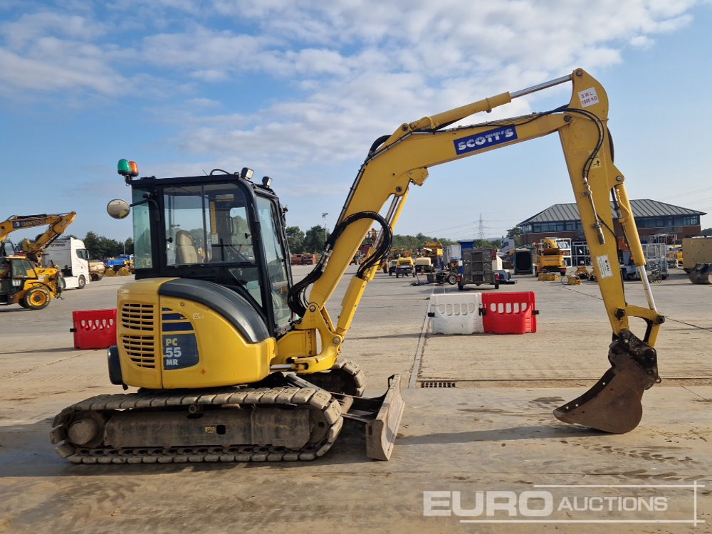 Miniexcavadora 2017 Komatsu PC55MR-3: foto 6